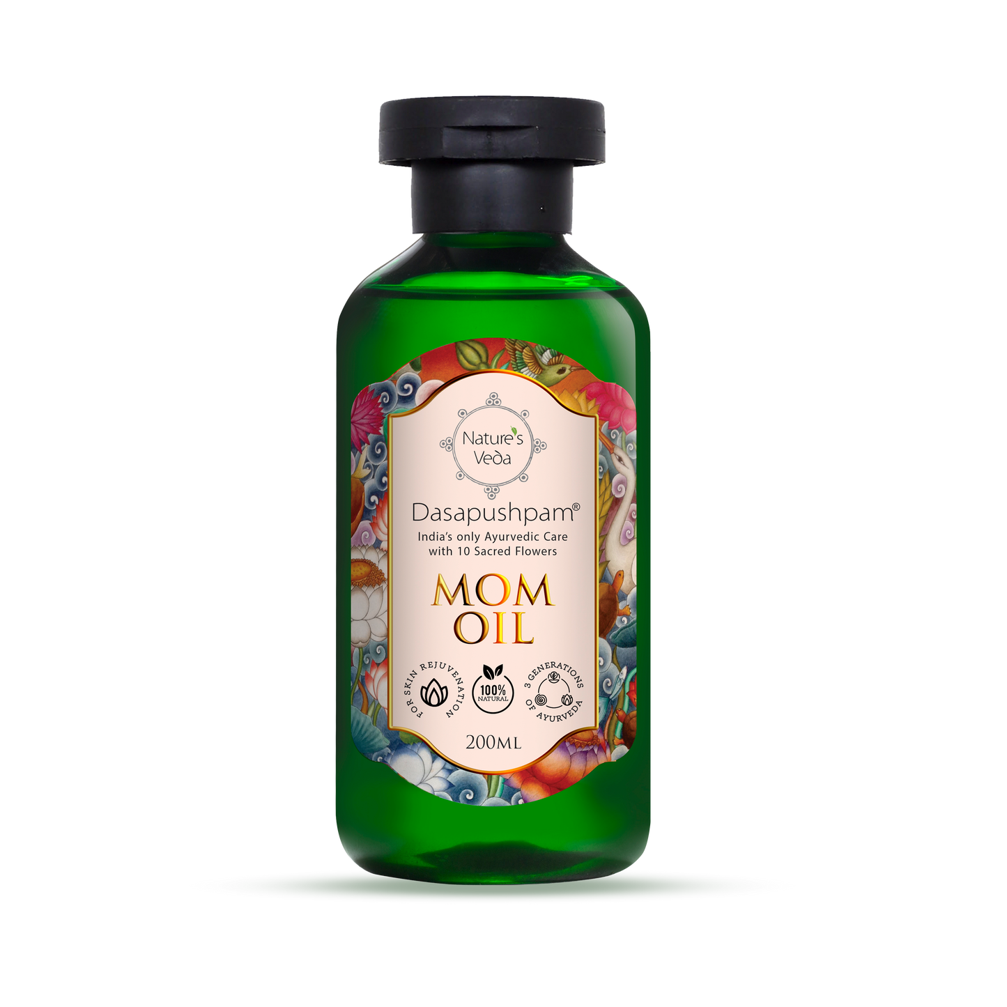 Dasapushpam Mom Oil for pregnancy massage and postpartum recovery