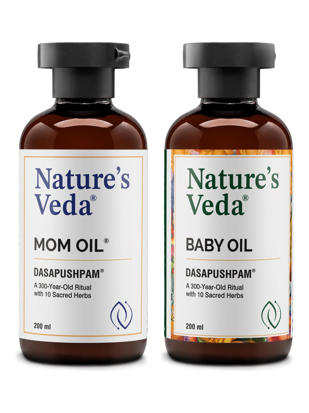Mom & Baby Oil Duo: Mom Oil and Baby Oil