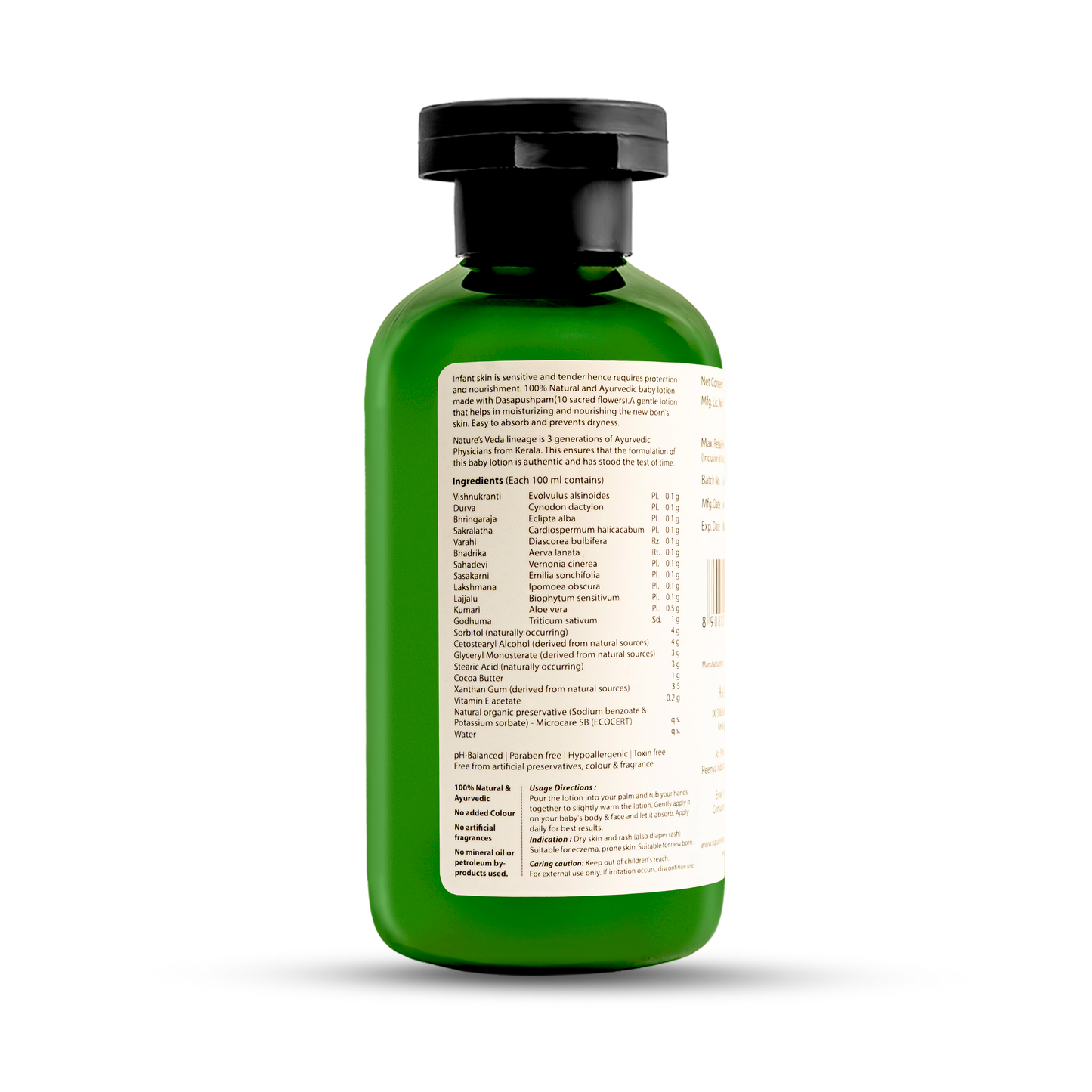 Dasapushpam Baby Lotion