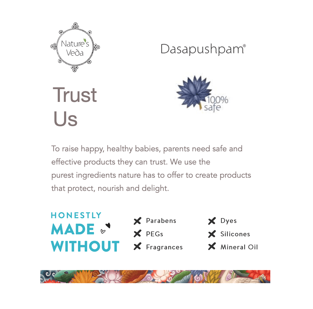 Dasapushpam Baby Oil 200 ML - aarshaveda