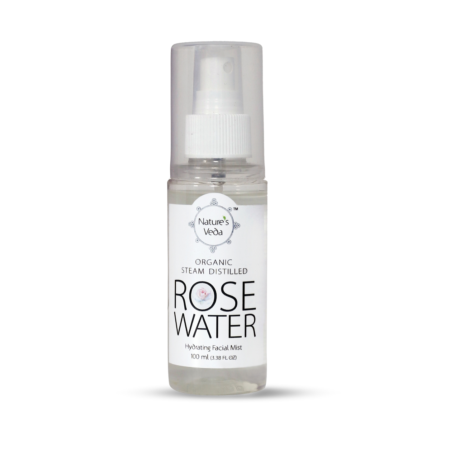 Organic Rose Water – herbal facial mist and natural skin toner, 200ml