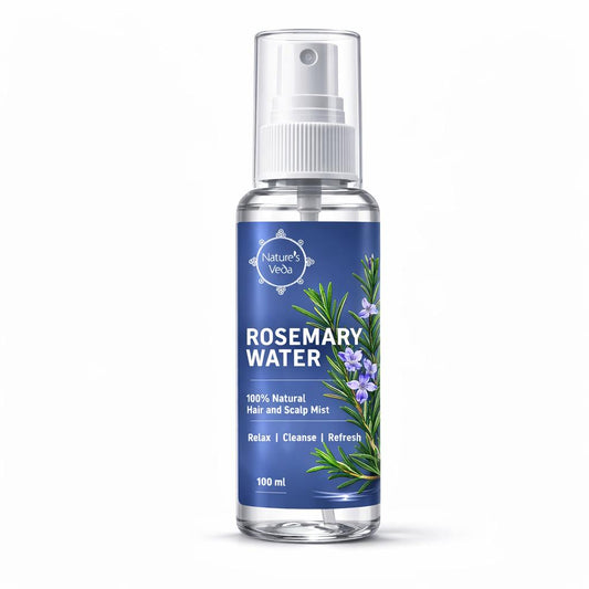Rosemary water 100 ml - 100% Pure & Natural Hair and scalp mist