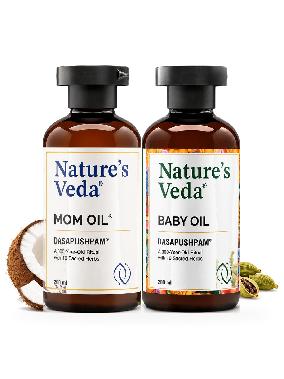 Mom & Baby Oil Duo: Mom Oil and Baby Oil