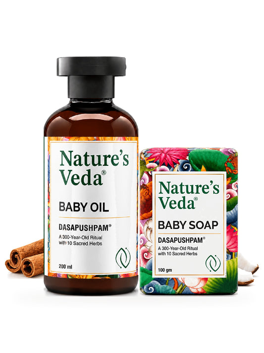 Newborn Starter Kit: Baby Oil and Baby Soap