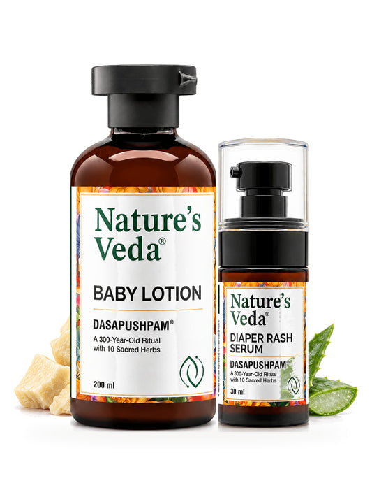 Soothe & Protect Combo: Baby Lotion and Diaper Rash Serum