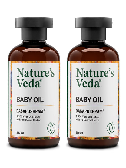 Baby Oil Refill Pack, 2 x 200ml