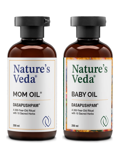 Mom & Baby Oil Duo: Mom Oil and Baby Oil